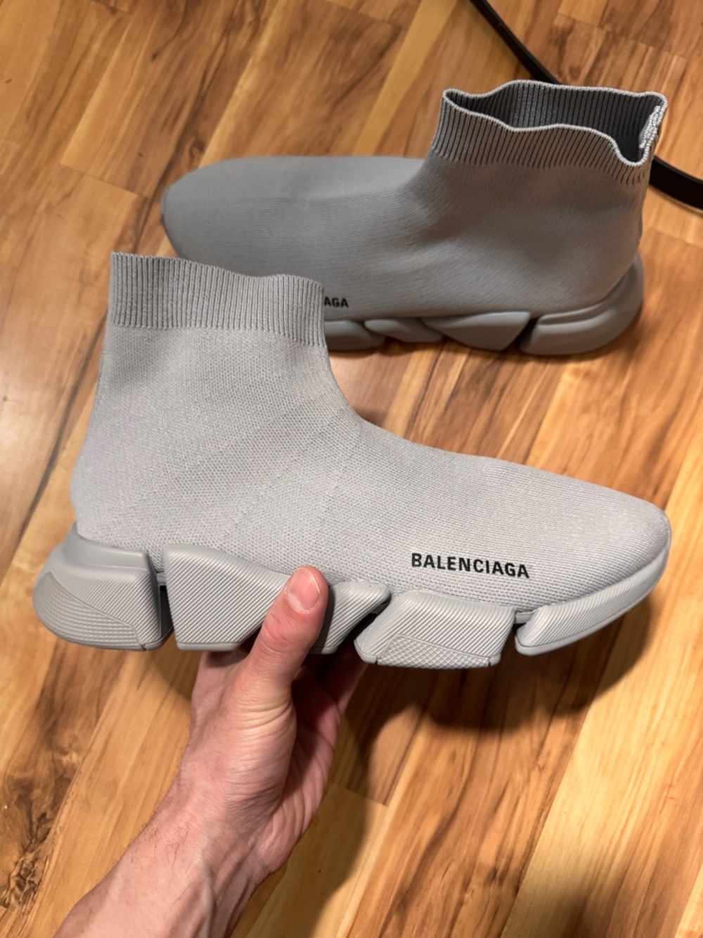 Balenciaga Speed 2.0 Grey. Used. Mens 10